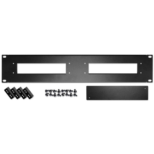 Shuttle PRM01 - 2U rack panel omogućava montažu dva 1,3-litarska računara u 19" rack. Crna.