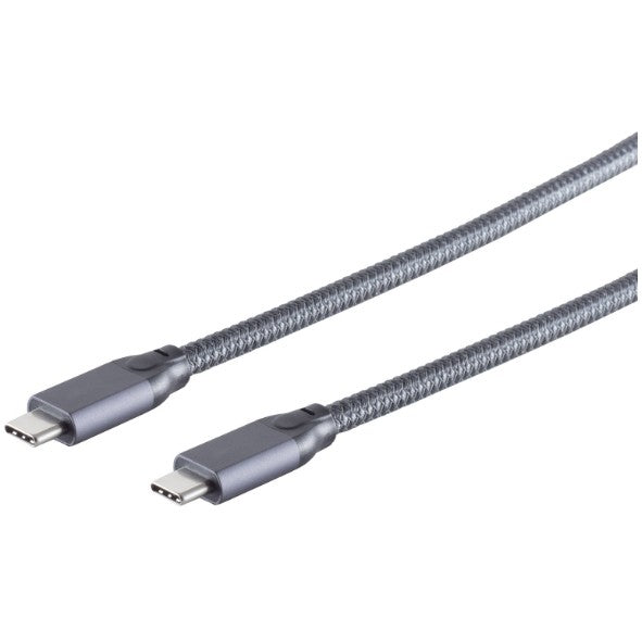 S/CONN maksimalna povezivost 13-47030. 2 m. USB C. USB C. USB 3.2 Gen 2x2. 10Gbps. Siva