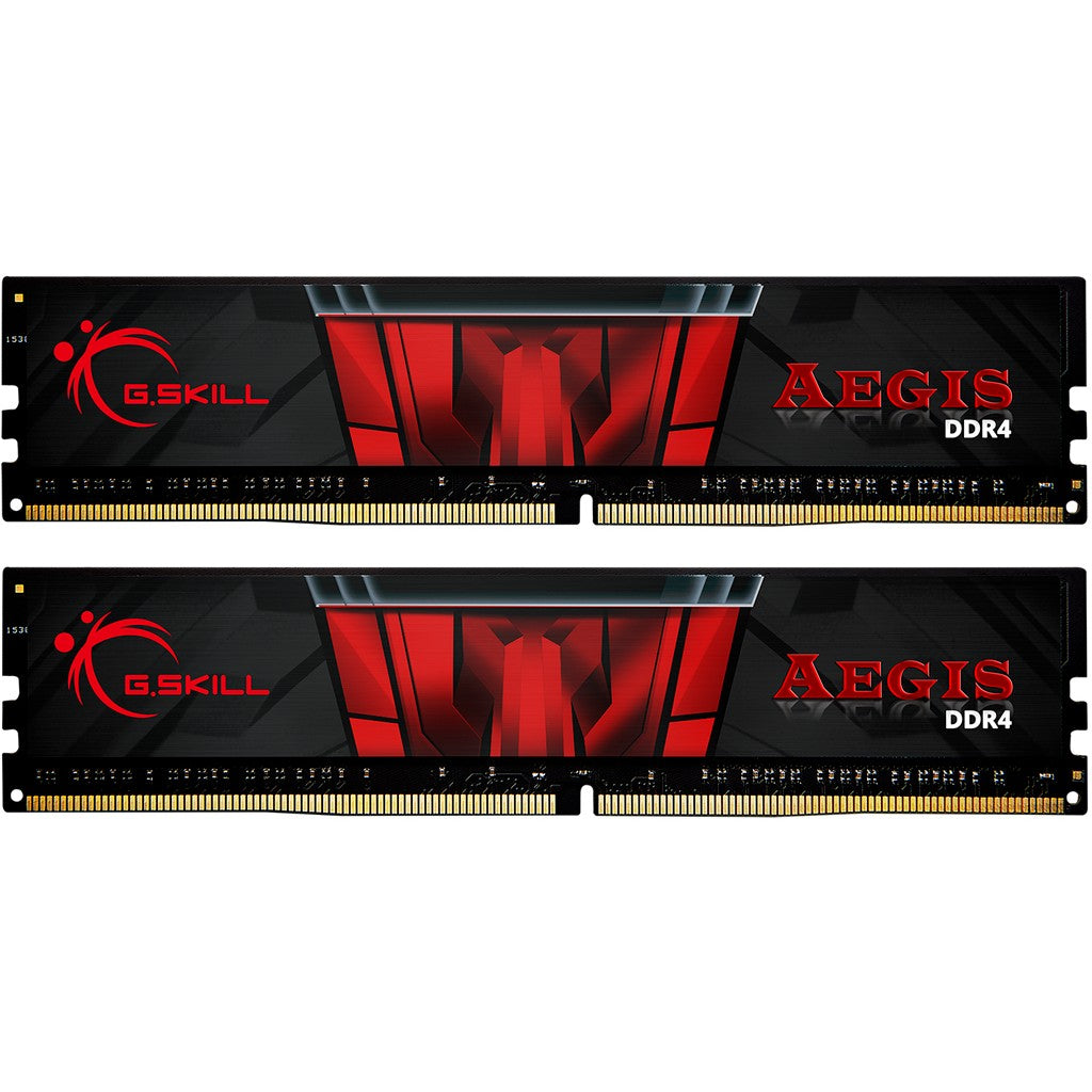 G.Skill Aegis F4-3200C16D-32GIS. 32GB. 2 x 16GB DDR4. 3200MHz. 288-pinski DIMM.