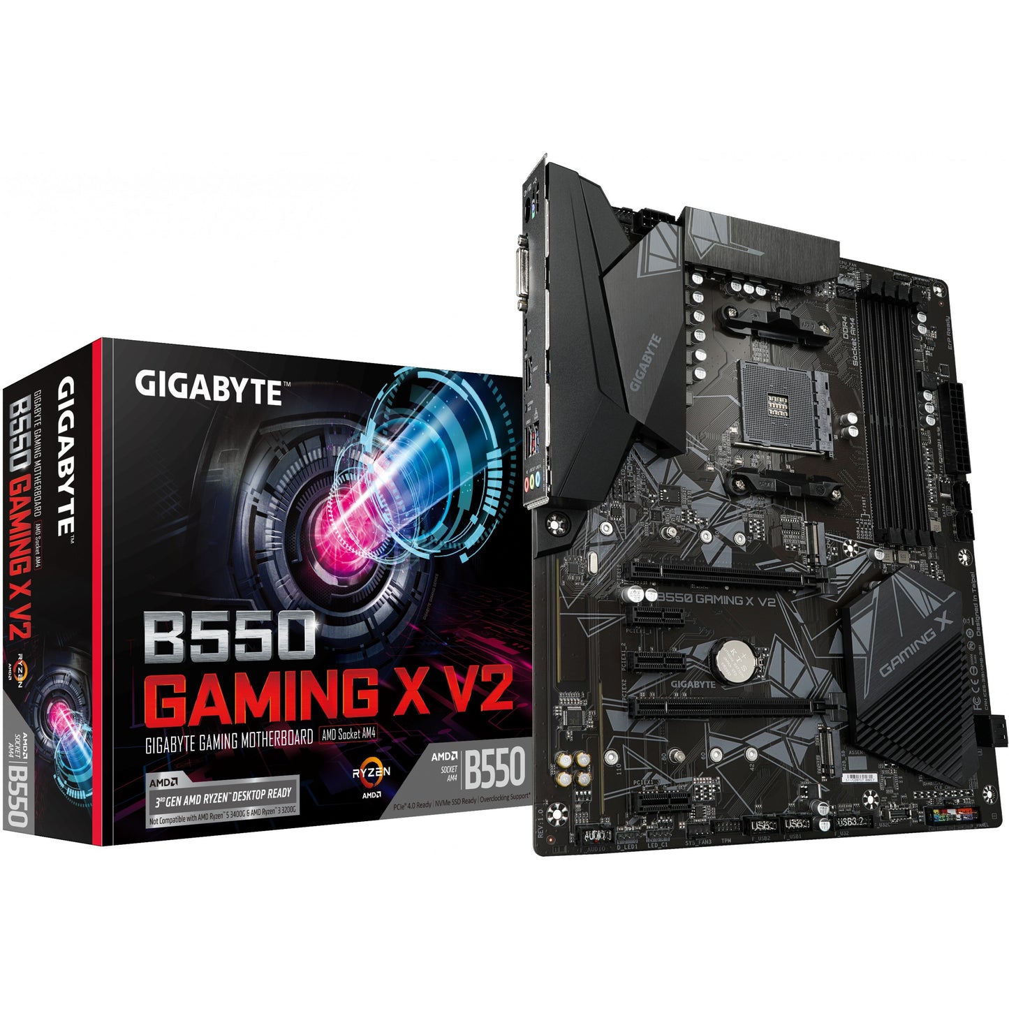 GIGABYTE B550 Gaming 4000 serija. AMD Ryzen 5000 serija