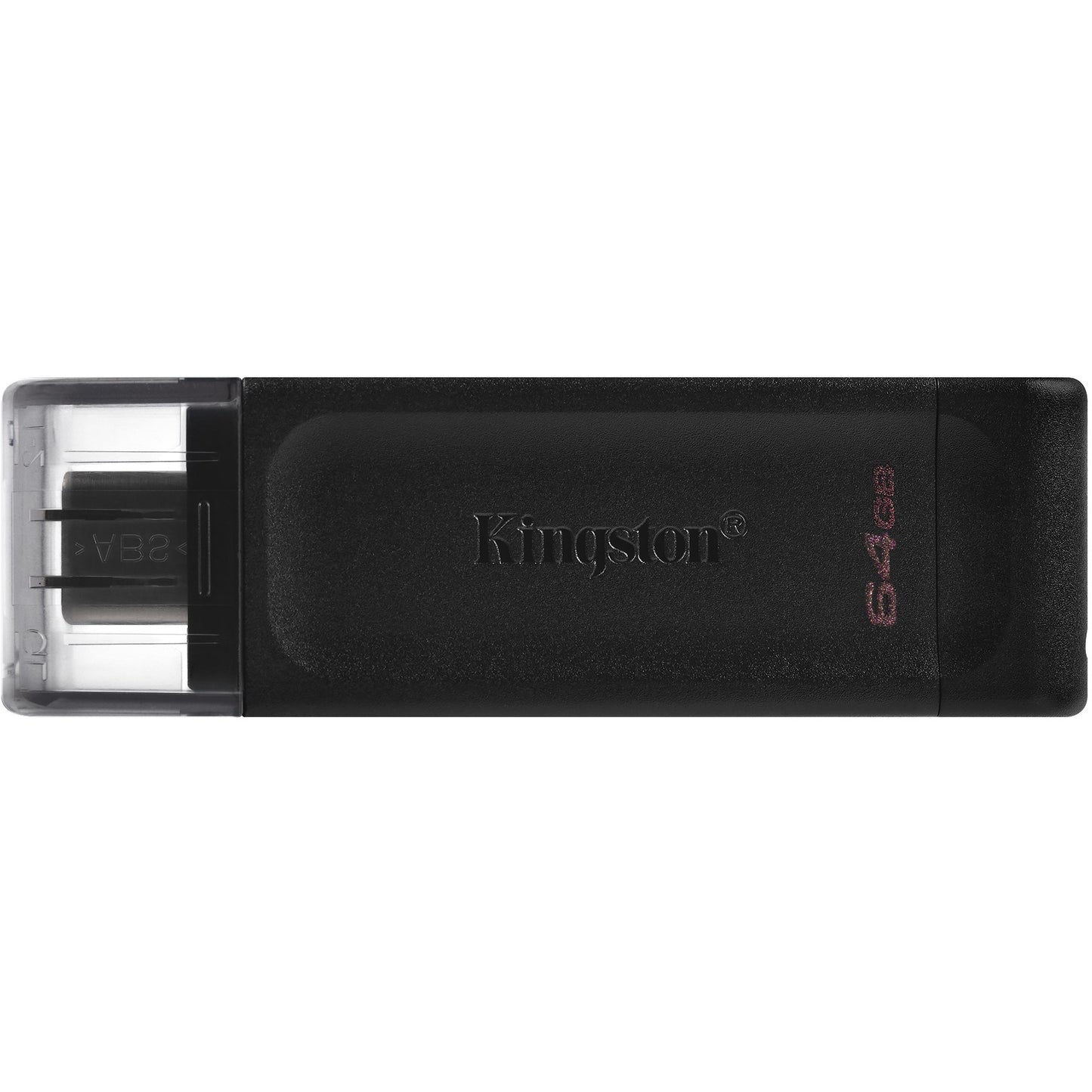 Kingston Technology DataTraveler 64GB USB-C 3.2 Gen 1 70. 64 GB. USB Type-C. 3.2 Gen 1 (3.1 Gen 1). Kapacitet. 7 g. Crna.