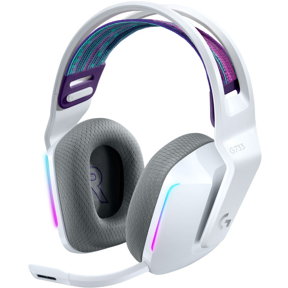 Logitech G 981-000883. Bežične. Igraće. 20 - 20000 Hz. 278 g. Slušalice. Bijele.