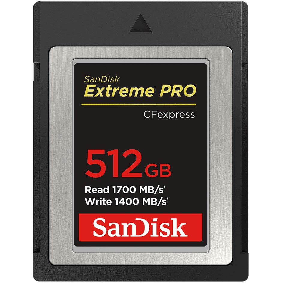 SanDisk SDCFE-512G-GN4NN. 512GB. CFexpress. 1700MB/s. 1400MB/s. Crna.