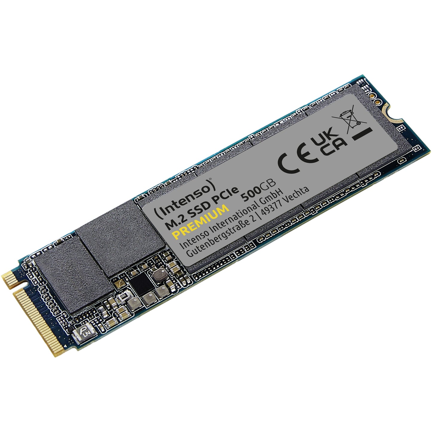 Intenso SSD 500GB Premium M.2 PCIe. 500GB. M.2. 2100MB/s