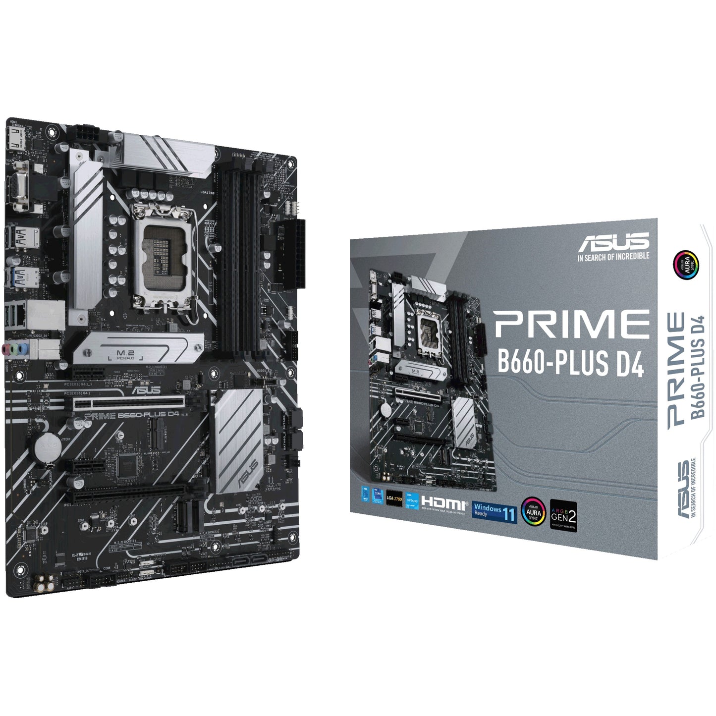 ASUS PRIME B660-PLUS D4. Intel. LGA 1700. Intel® Celeron®. Intel® Core™ i3. Intel® Core™ i5. Intel® Core™ i7. Intel® Core™ i9..... LGA 1700. DDR4 SDRAM. 128 GB