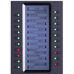 Grandstream Networks GXP2200EXT. Crna. 20 tipki. GXP2140. GXP2170 i GXV3240. 206x117x32mm. 380g