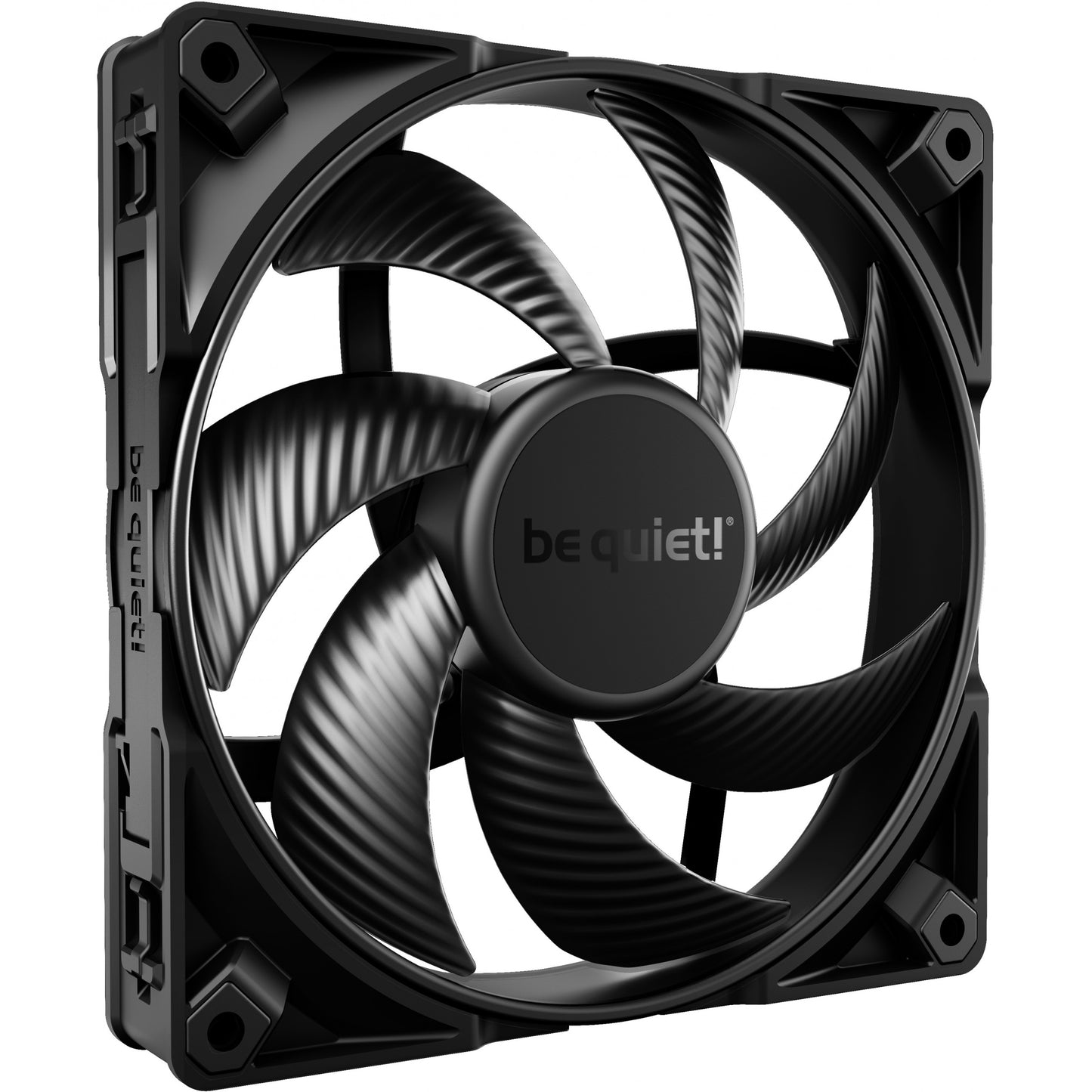 be quiet! SILENT WINGS PRO 4 | 140 mm PWM. Ventilator. 14 cm. 2400 RPM. 165,5 m³/h. Crni