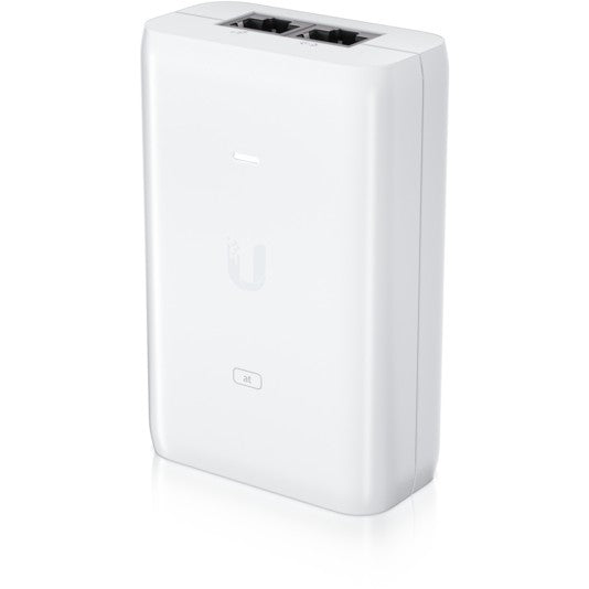 Ubiquiti U-POE-AT. Gigabit Ethernet. IEEE 802.3at. Bijela. 30 W. 48 V. 156 g
