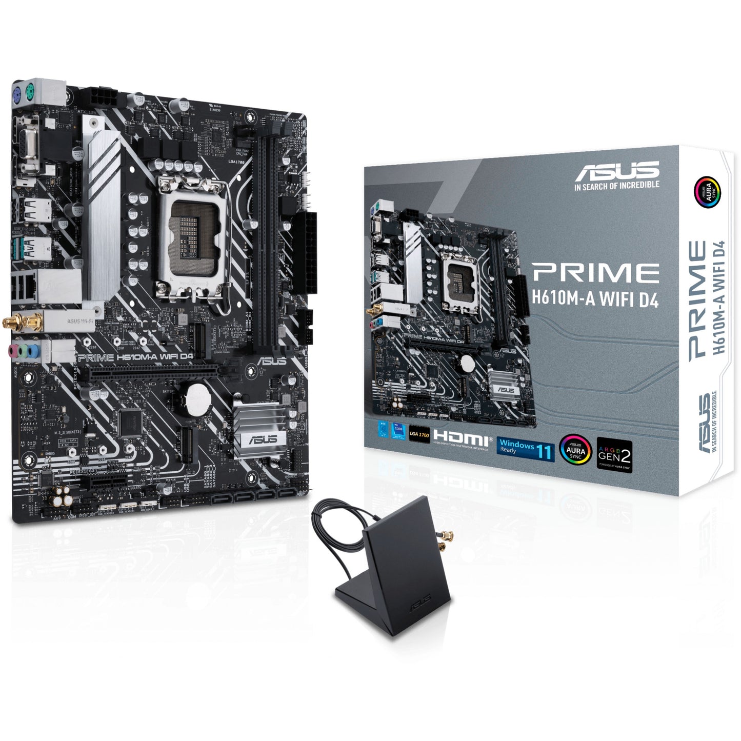 ASUS PRIME H610M-A WIFI D4. Intel. LGA 1700. Intel® Celeron®. Intel® Core™ i3. Intel® Core™ i5. Intel® Core™ i7. Intel® Core™ i9..... DDR4 SDRAM. 64 GB. DIMM