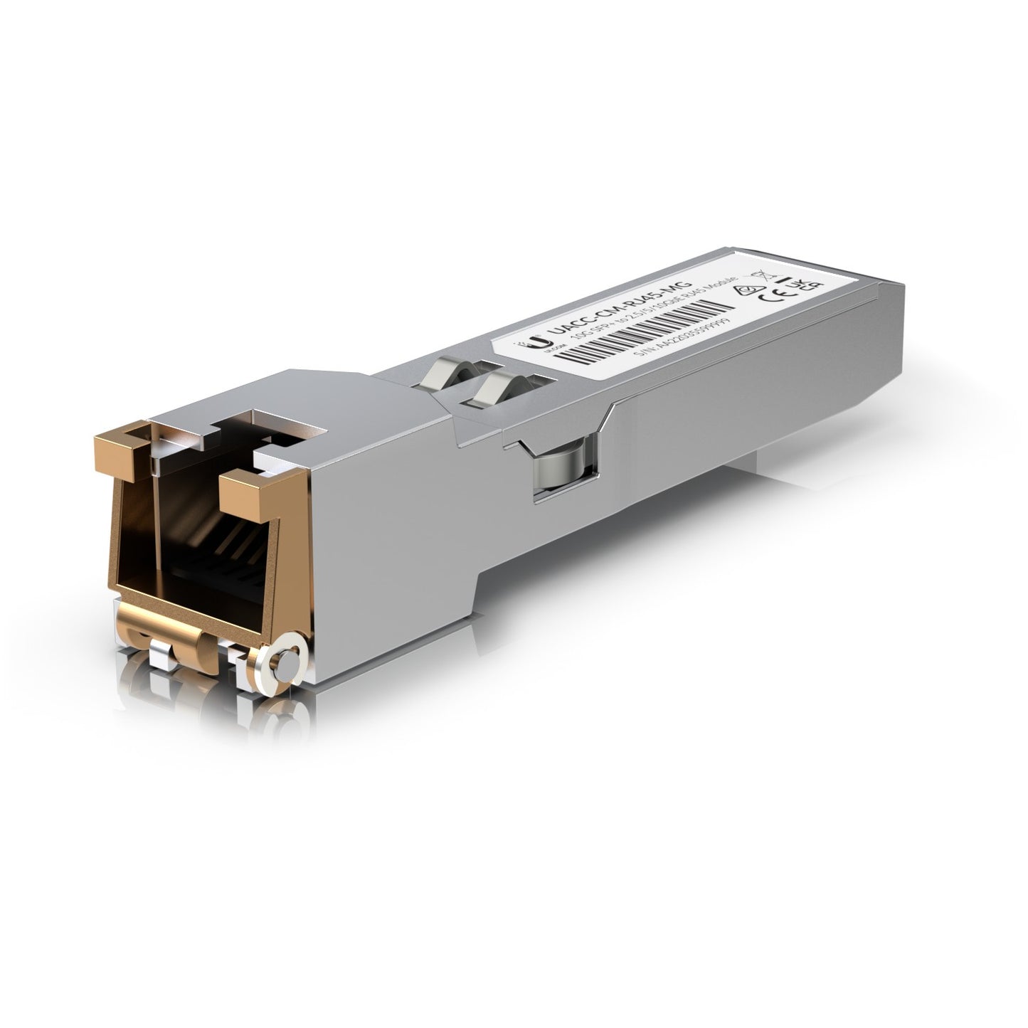 Ubiquiti UACC-CM-RJ45-MG. Bakar. 10000 Mbps. SFP+. 100 m. 10 Gigabit Ethernet. 10GBASE