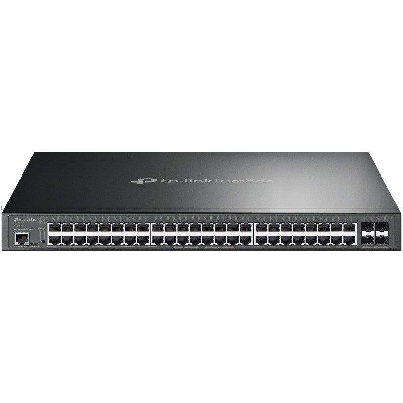 TP-Link Omada SG3452XP. Upravljani. L2+. Gigabit Ethernet (10/100/1000). Napajanje preko Etherneta (PoE). Montaža u rack. 1U