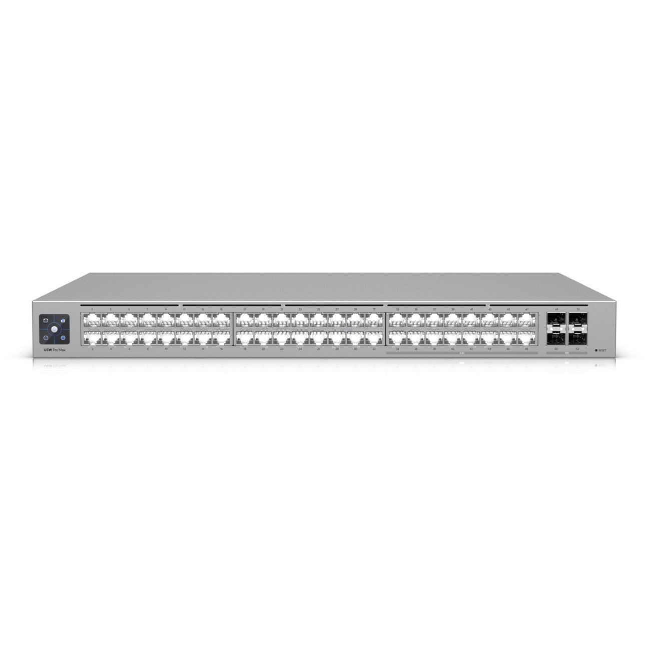 Ubiquiti Pro Max 48. L3. 2.5G Ethernet (100/1000/2500). Montaža u rack. 1U.