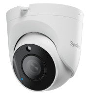 Synology TC500 IP sigurnosna kamera. Za unutrašnju i vanjsku upotrebu. Žičana. Montaža na plafon. Bijela. Montaža na kupolu.