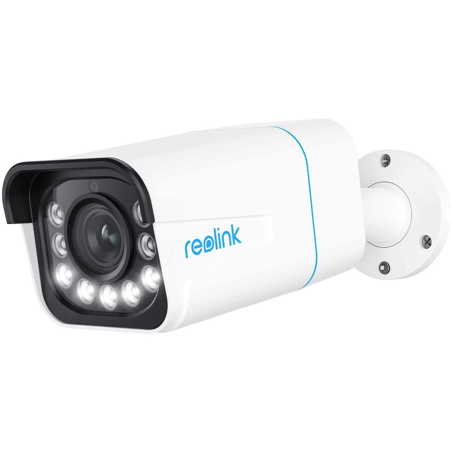 Reolink P430. IP sigurnosna kamera. Za unutrašnju i vanjsku upotrebu. Žičana. Google Assistant. Zidna montaža. Bijela.