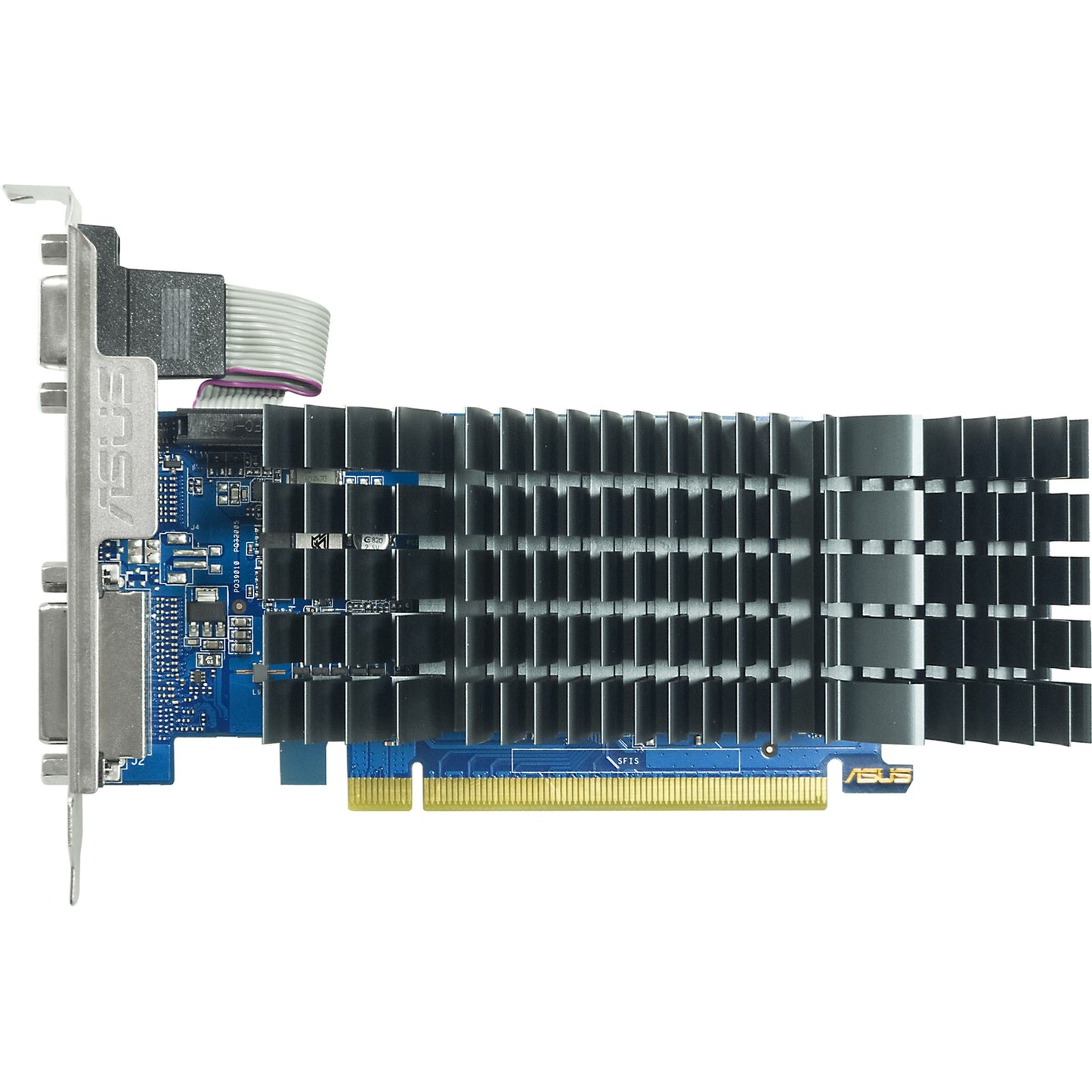 ASUS GT710-SL-2GD5-BRK-EVO. GeForce GT 710. 2GB. GDDR5. 64 bita. 3840x2160 piksela. PCI Express 2.0