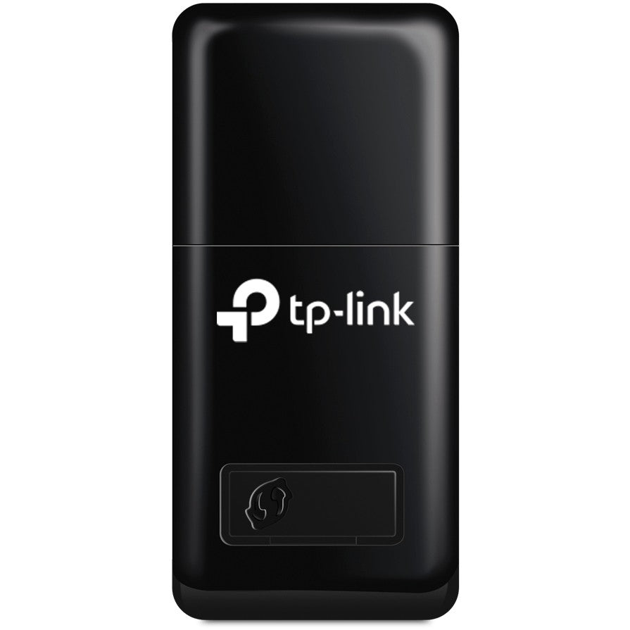 TP-Link 300 Mbps WiFi mini USB adapter. Žični. USB. WiFi. Wi-Fi 4 (802.11n). 300 Mbps. Crni
