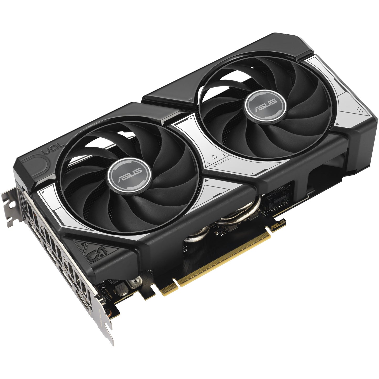 ASUS Dual-RTX5060TI-O8G. GeForce RTX 5060 Ti. 8GB. GDDR7. 128 bita. 7680 x 4320 piksela. PCI Express 5.0