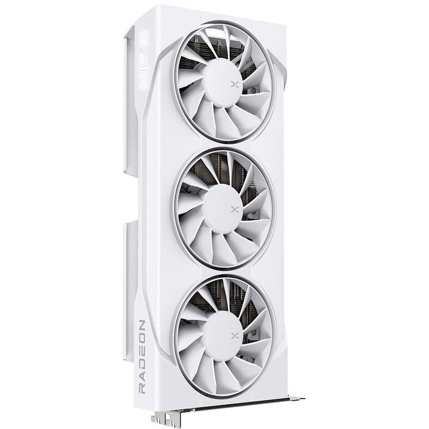 XFX RX-96TS316W7. Radeon RX 9060 XT. 16 GB. GDDR6. 128 bita. PCI Express x16 5.0. 3 ventilatora.