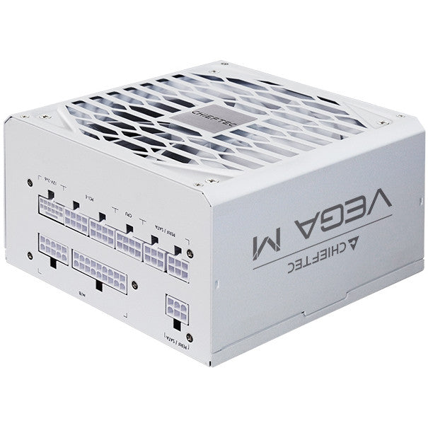 Chieftec Vega M bijelo PPG-850-CW napajanje. 850 W. 100 - 240 V. 50/60 Hz. 20+4-pinski ATX. 60 cm. 150, 400 mm.