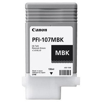 Canon PFI-107MBK. Mat crna. Tinta na bazi pigmenta. 1 komad.