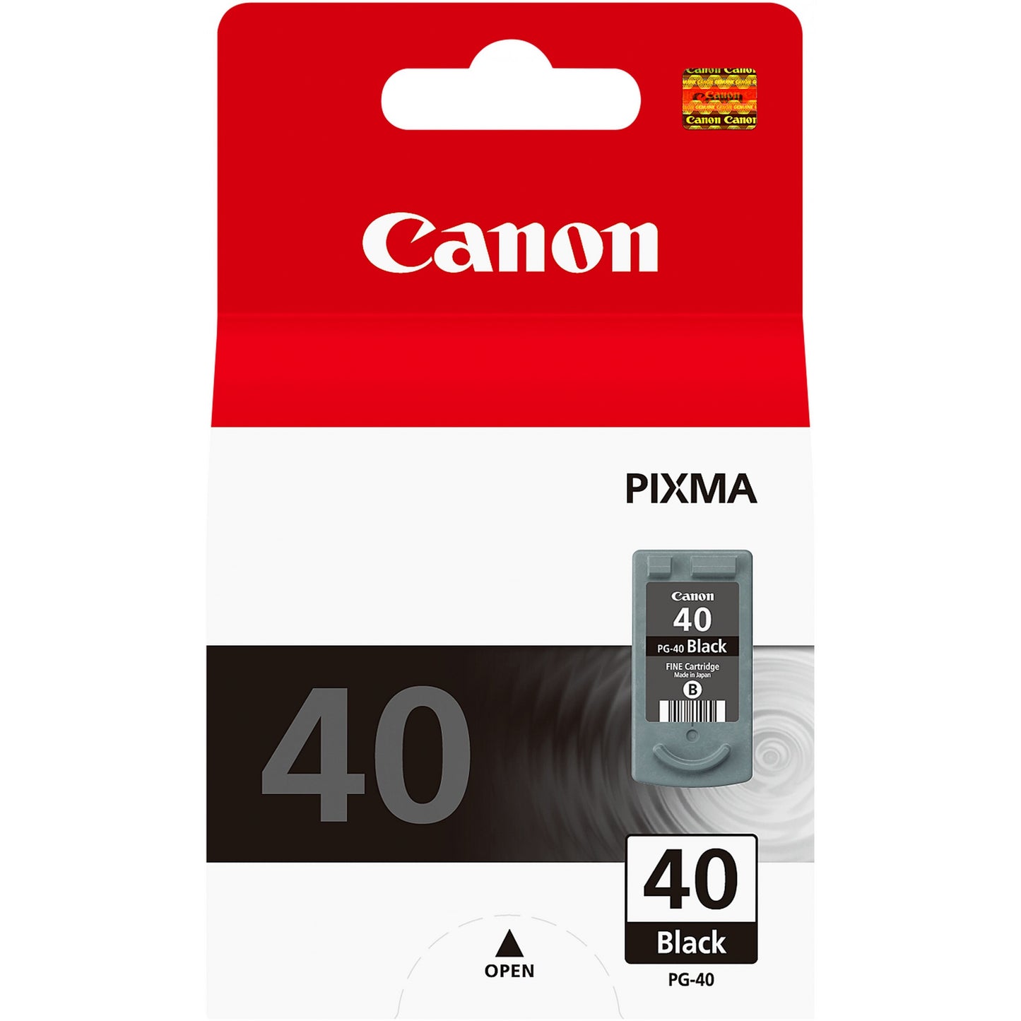 Canon PG-40BK crna tinta. Crna. Tinta na bazi pigmenta. 1 komad.