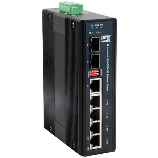 LevelOne IES-0600. Gigabit Ethernet (10/100/1000). Puni dupleks. Montaža na zid.