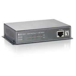 LevelOne GEP-0521. Neupravljan. Gigabit Ethernet (10/100/1000). Puni dupleks. Napajanje preko Etherneta (PoE).