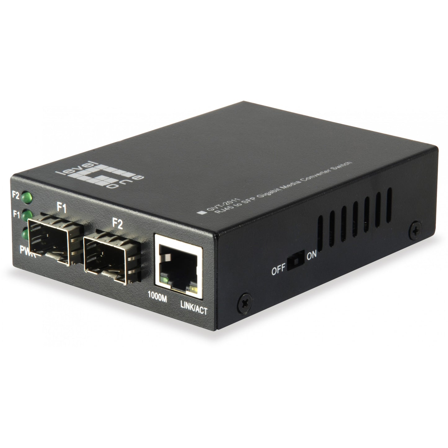 LevelOne GVT-2011. 1000 Mbps. 10Base-T. 100Base TX. 1000Base-T. 1000Base-X. IEEE 802.3. IEEE 802.3ab. IEEE 802.3u. IEEE 802.3x. IEEE 802.3z. Gigabitni Ethernet. 10,100,1000 Mbps