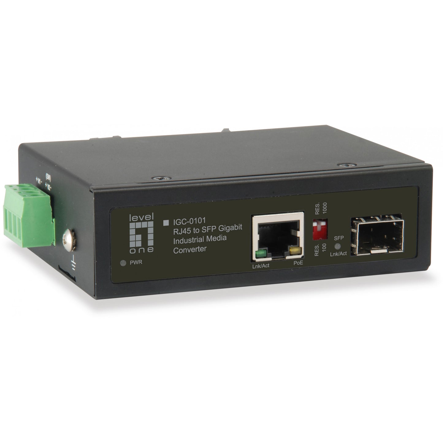 LevelOne IGC-0101. 1000 Mbps. IEEE 802.3. IEEE 802.3ab. IEEE 802.3af. IEEE 802.3at. IEEE 802.3u. IEEE 802.3x. IEEE 802.3z. Gigabitni Ethernet. 10,100,1000 Mbps. 10BASE-T. 100BASE-TX. 1000BASE-T. 500.000 sati.