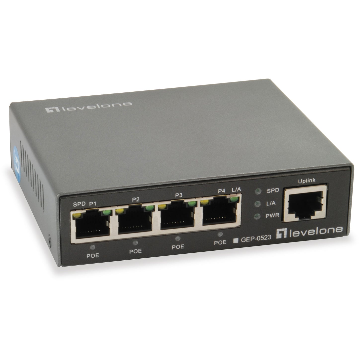 LevelOne GEP-0523. Gigabitni Ethernet (10/100/1000). Napajanje preko Etherneta (PoE)