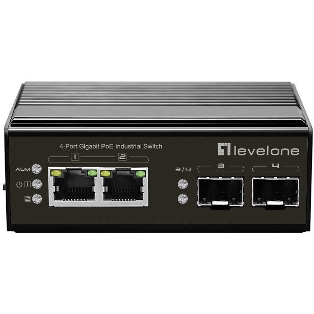 LevelOne IGP-0432. Neupravljan. Gigabit Ethernet (10/100/1000). Napajanje preko Etherneta (PoE).
