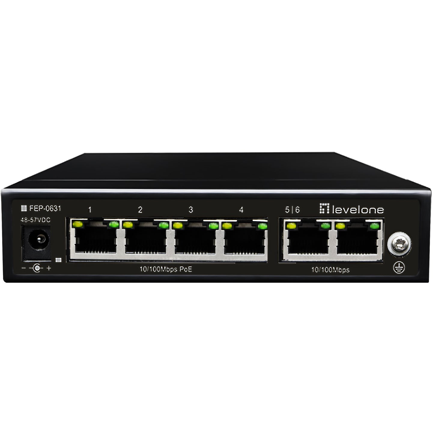 LevelOne FEP-0631. Brzi Ethernet (10/100). Napajanje preko Etherneta (PoE)