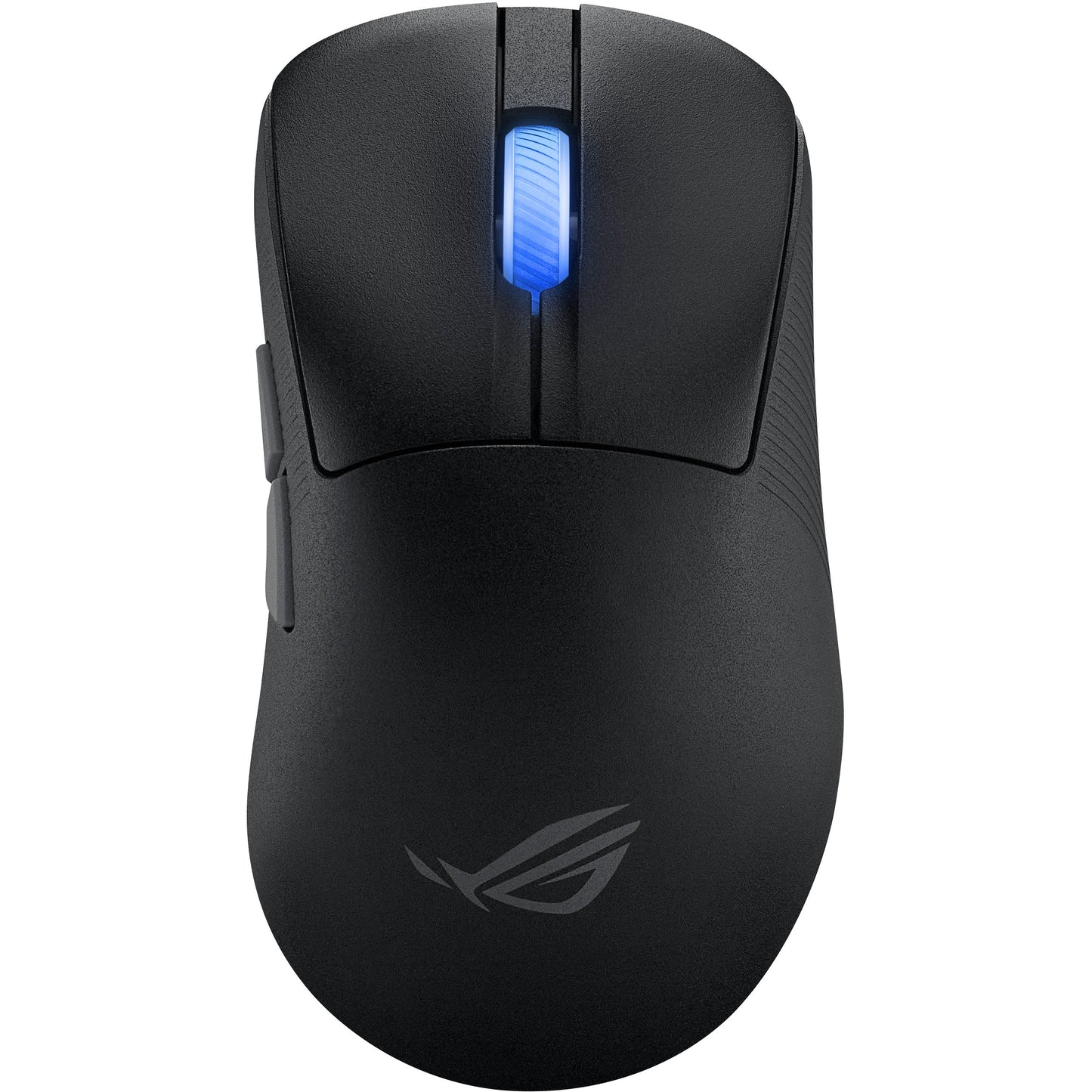 ASUS ROG Keris II Ace bežična AimPoint miš crna. desno. Vizuelno. RF bežična + Bluetooth + USB Tip-A. 42000DPI. Crna.