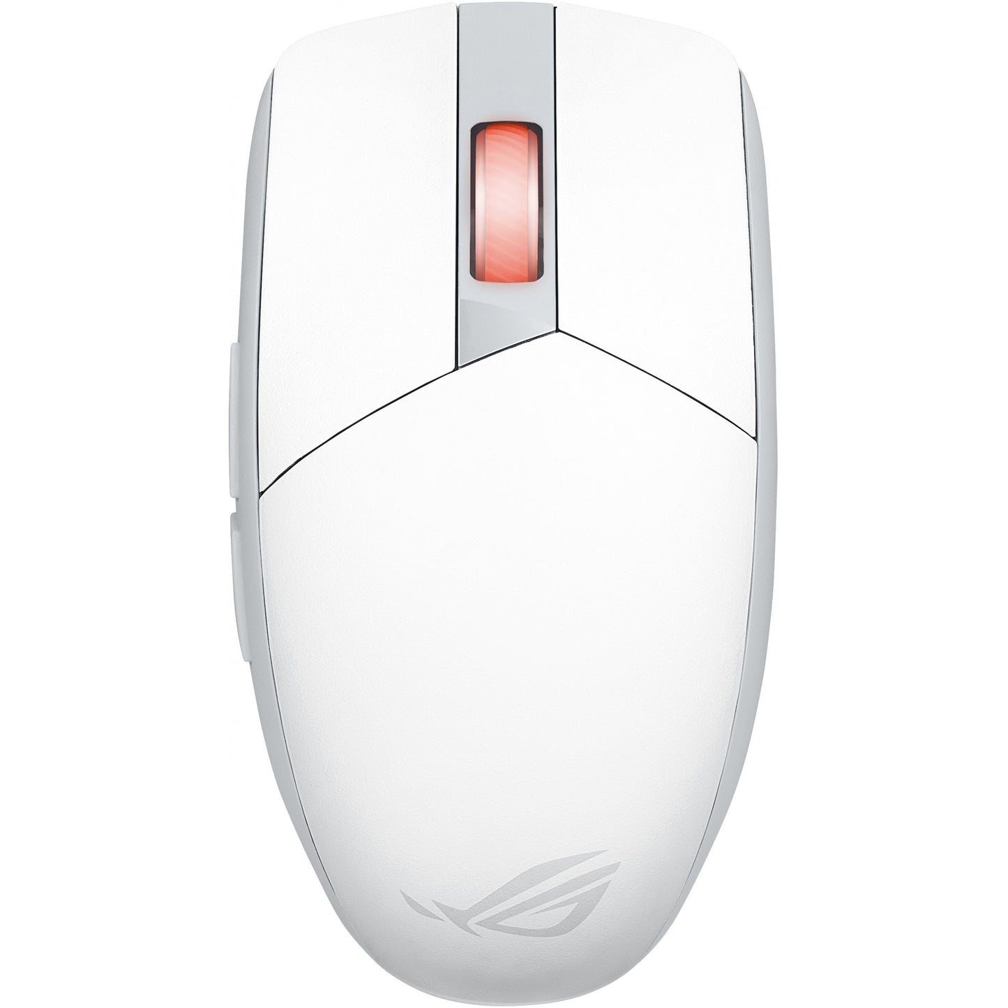 ASUS ROG Strix Impact III bežična. Za levake i dekstre. Optička. RF bežična + Bluetooth. 36000 DPI. Bijela.