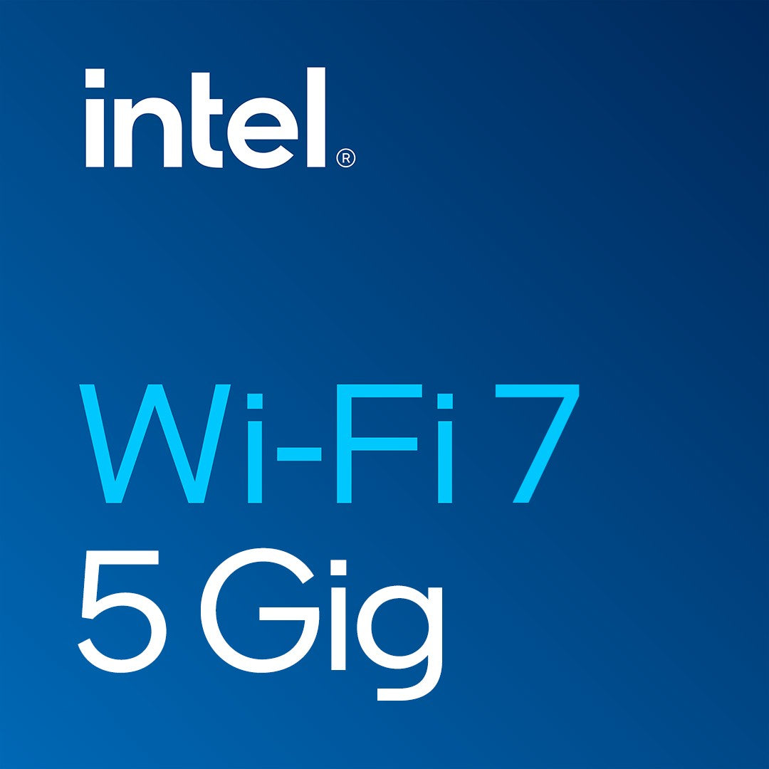Intel Wi-Fi 7 BE200. Ugrađen. Bežični. M.2. WLAN / Bluetooth. Wi-Fi 7 (802.11be). 5800 Mbps
