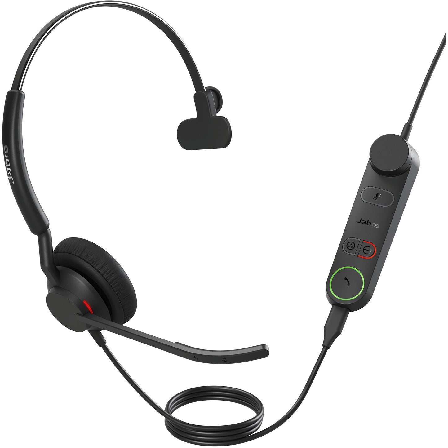 Jabra Engage 50 II. Žične. Kancelarijske/Pozivne centrale. 132 g. Slušalice. Crne.