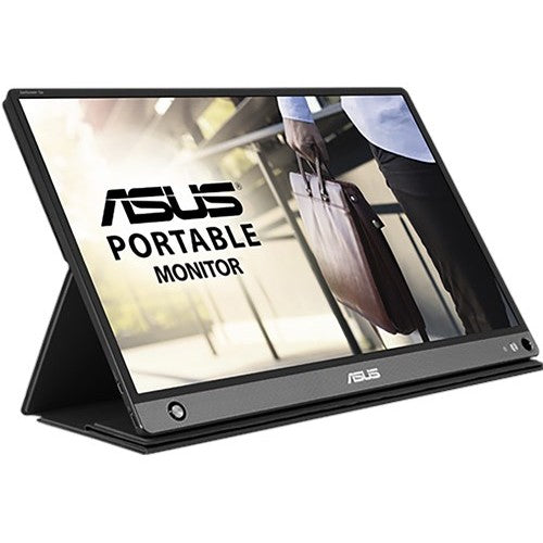 ASUS ZenScreen MB16AHP. 39,6 cm (15,6"). 1920 x 1080 piksela. Full HD. LED. 5 ms. Crni