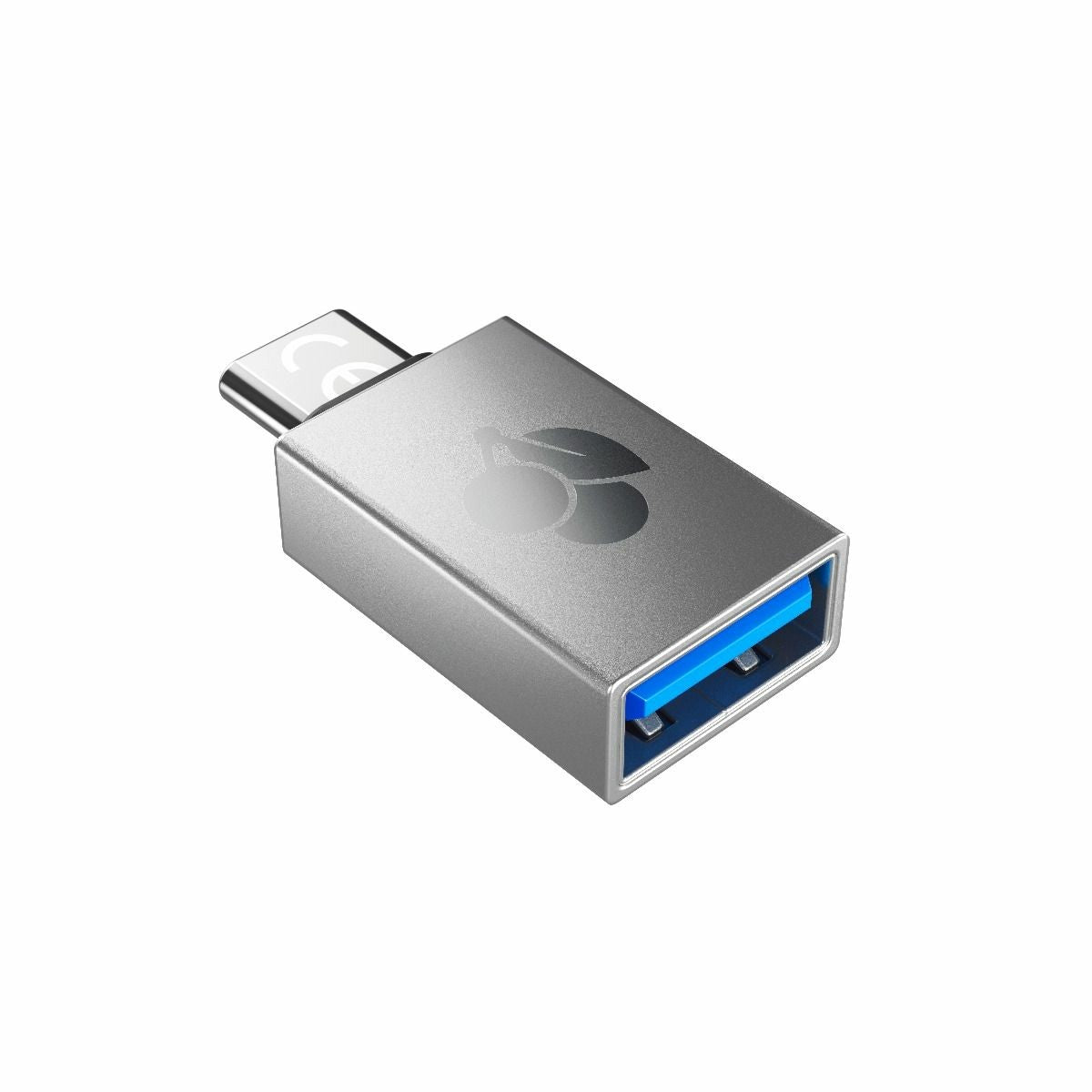 CHERRY 61710036. USB-A. USB-C. Srebrni