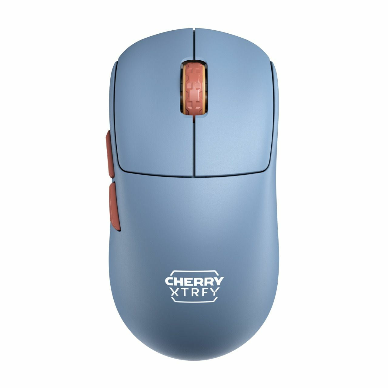 CHERRY XTRFY M68 bežična. RF bežična. 26000DPI. Crna. Plava. Smeđa.