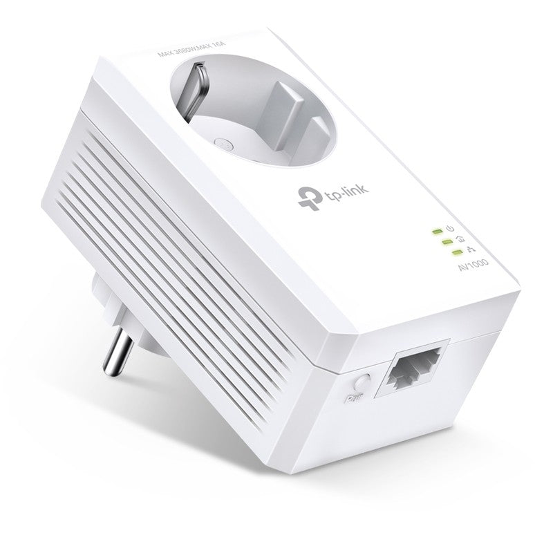 TP-Link TL-PA7017P. 1000 Mbps. IEEE 1901. IEEE 802.3. IEEE 802.3ab. IEEE 802.3u. Gigabit Ethernet. 10,100,1000 Mbps. HomePlug AV2. OFDM.