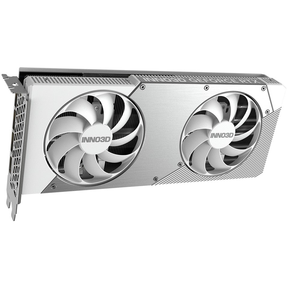 INNO3D GeForce RTX 5070 TWIN X2 OC BIJELA. GeForce RTX 5070. 12GB. GDDR7. 192 bita. PCI Express 5.0. 2 ventilatora