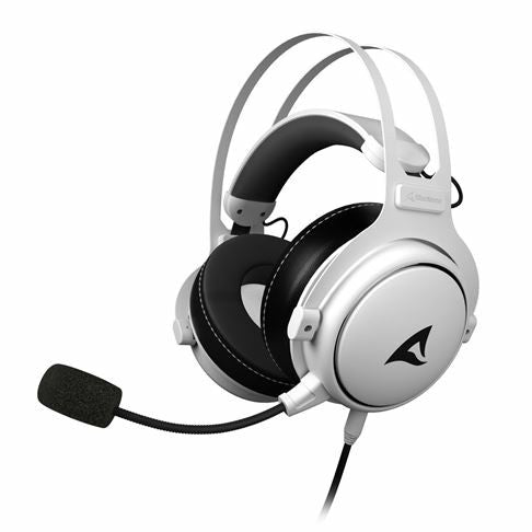 Sharkoon Skiller SGH50. Žične. Igraće. 10 - 40000 Hz. Slušalice. Crna. Bijela