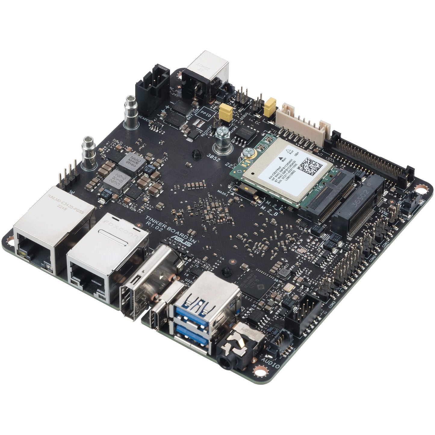 ASUS Tinker ploča 3N. Rockchip. Rockchip RK3568. 4 GB. Dvokanalna. 4096 MB. eMMC