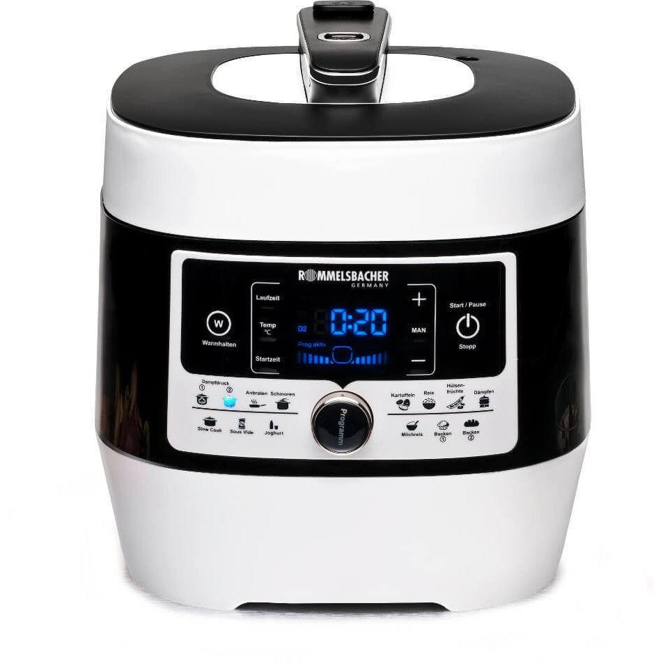 Rommelsbacher MD 1000. 4 l. 4 l. Crna. Bijela. LCD. Digitalna. Plastika.