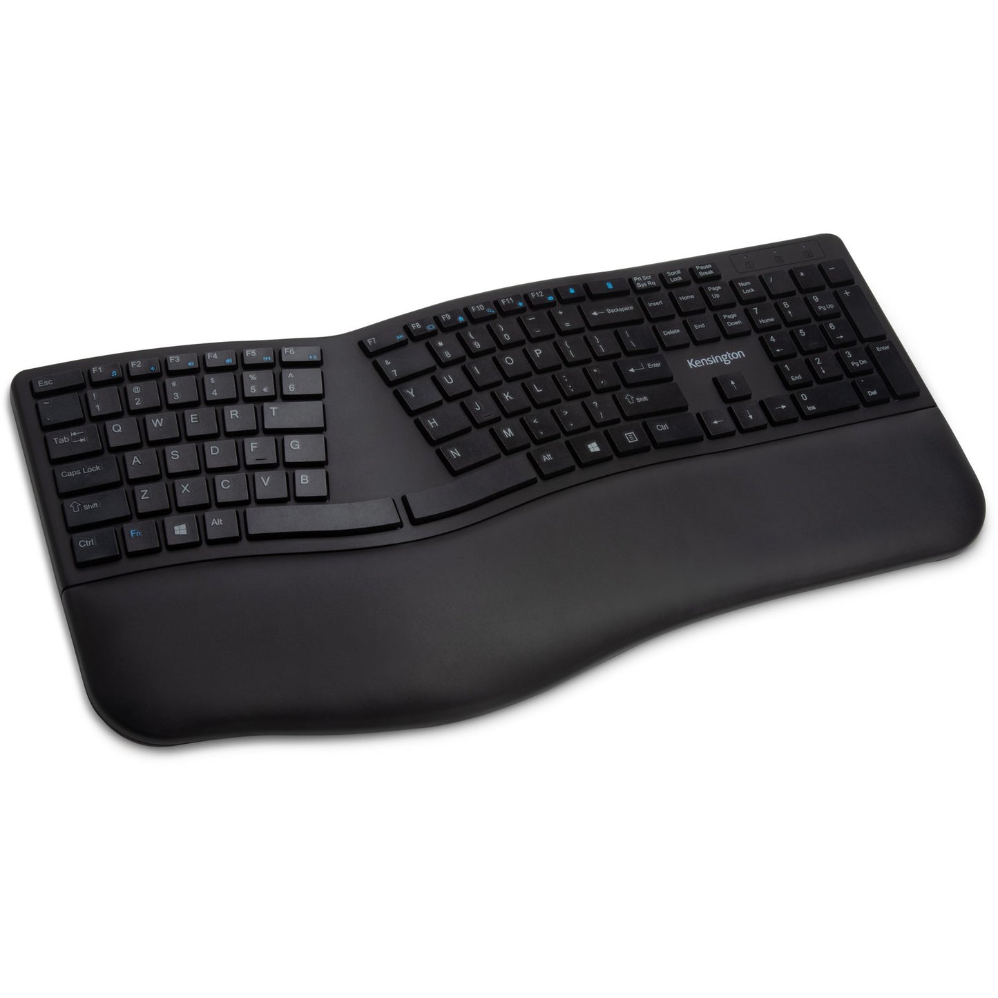 Kensington Pro Fit Ergo tastatura. Bežična (crna). Puna veličina (100%). Bežična. Bluetooth. QWERTZ. Crna
