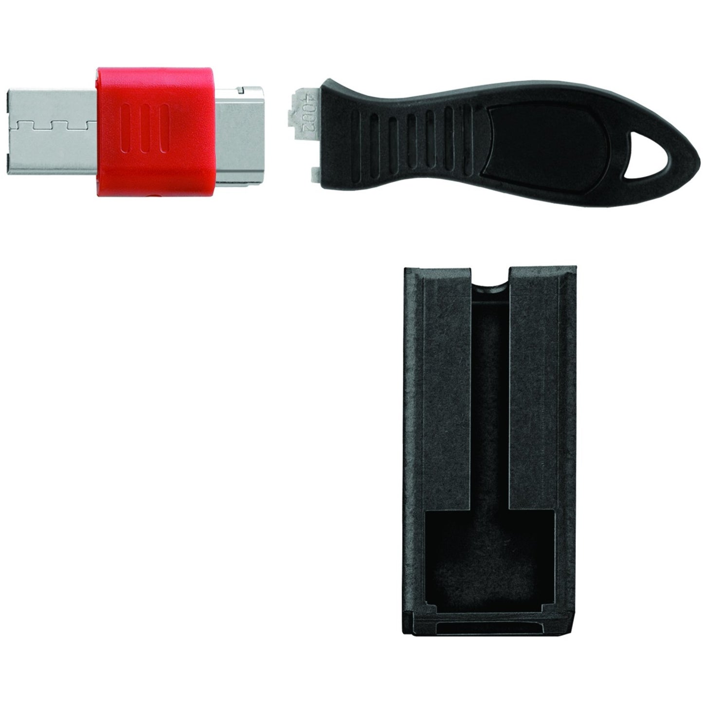Kensington USB port brava sa zaštitnim poklopcem. Crna. 1 komad. Tajvan. 60 g