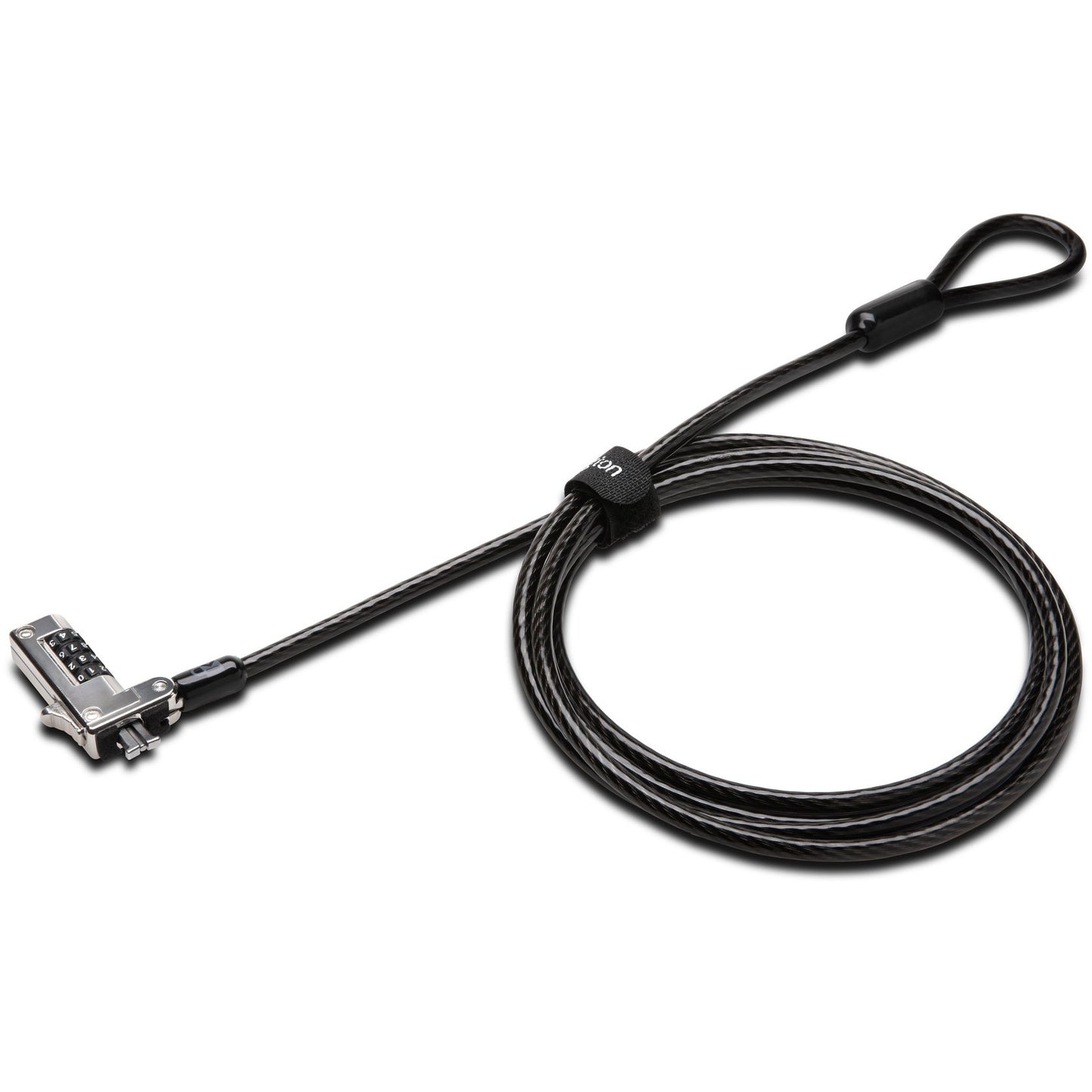 Kensington Slim kombinacijska brava za laptop. Kensington. Kombinacijska brava. Ugljični čelik. Crna.