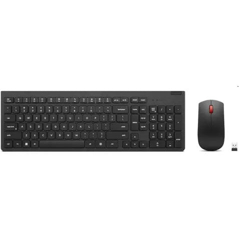 Lenovo 4X31N50722. Puna veličina (100%). Bežični. RF bežični. Crni. Miš uključen.