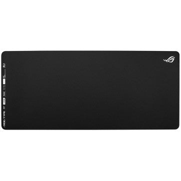 ASUS ROG Hone Ace XXL. Crna. Jednobojna. Poliuretan. Protivklizna baza. Podloga za gejmerski miš.