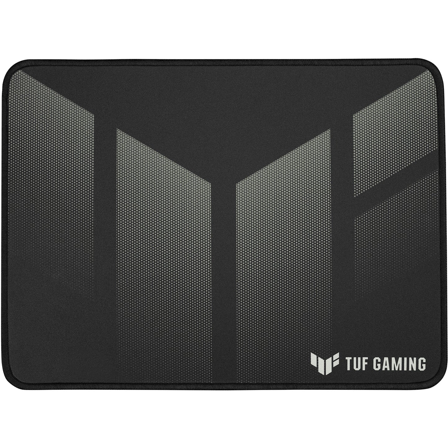 ASUS TUF P1 Gaming. Crna. Siva. Ilustracija. Platno. Guma. Neklizajuća baza. Podloga za gejmerski miš.